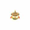 TOMEI Chomel Collection Traditional Kite Charm, Yellow Gold 916
