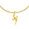 TOMEI Anastasia Pendant, Yellow Gold 916