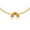 TOMEI Chomel Collection Rainbow Charm, Yellow Gold 916