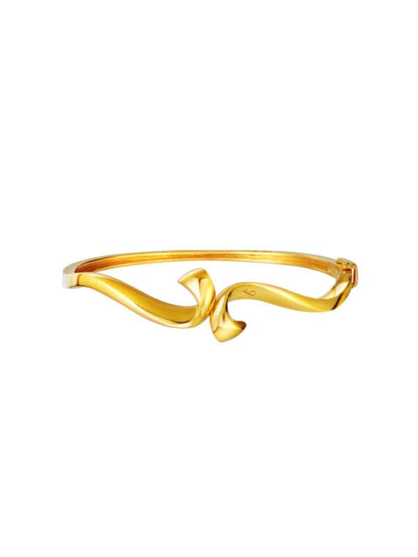 TOMEI Anastasia Bangle, Yellow Gold 916
