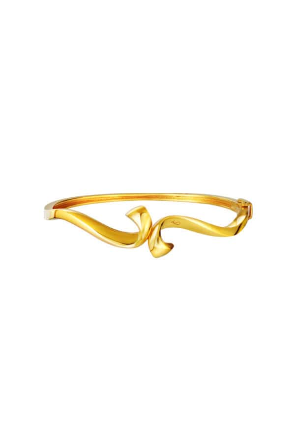 TOMEI Anastasia Bangle, Yellow Gold 916