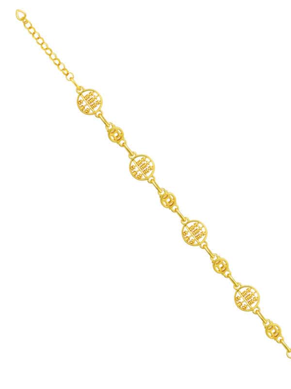 TOMEI Abacus Bracelet, Yellow Gold 916