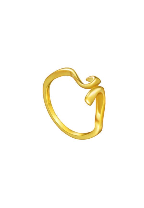 TOMEI Anastasia Ring, Yellow Gold 916