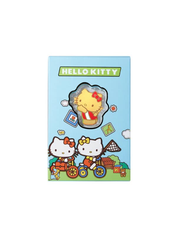TOMEI x Sanrio Hello Kitty Playgrounds Gold Wafer 0.20G I Fine Gold 9999