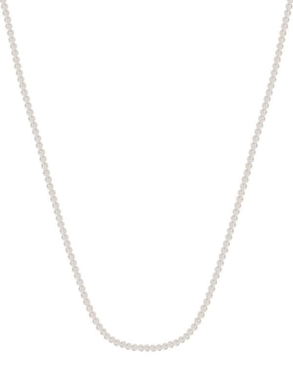 TOMEI Pearlfect Love Single Strand White Pearl Necklace