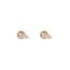 TOMEI Akoya Pearl 7.5mm Earrings,Yellow Gold 750