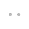 TOMEI Akoya Pearl 5mm Earrings,White Gold 750