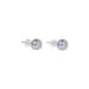 TOMEI Akoya Pearl 7mm Earrings,White Gold 750