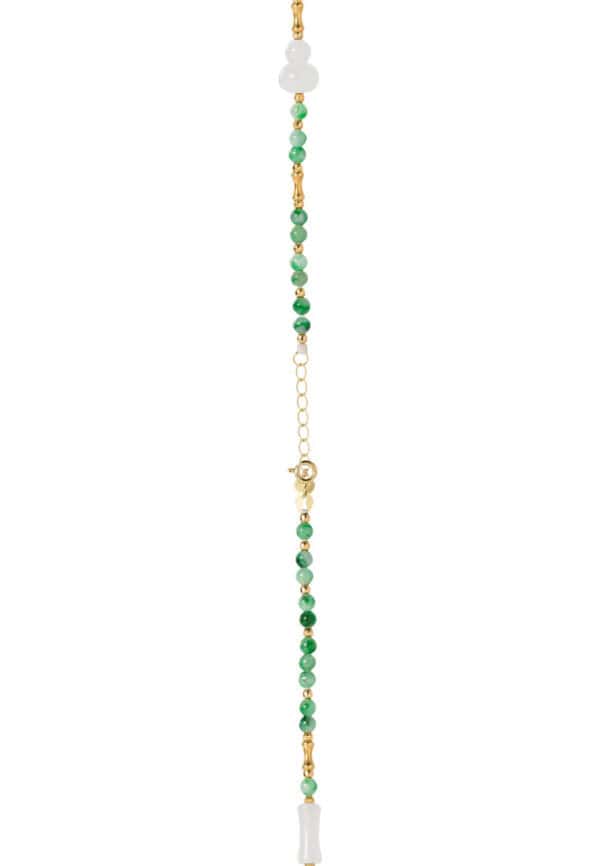 TOMEI Jade & Nephrite Bracelet, Yellow Gold 750