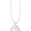 TOMEI South Sea Pearl Pendant, White Gold 750