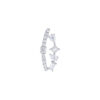TOMEI Diamond Pendant, White Gold 750