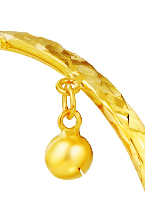 TOMEI Bangle For Kidz, Yellow Gold 916