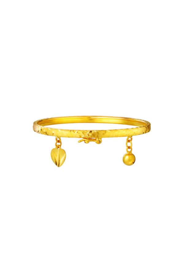 TOMEI Bangle For Kidz, Yellow Gold 916