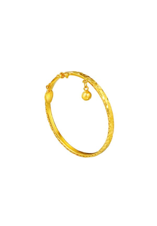 TOMEI Bangle For Kidz, Yellow Gold 916