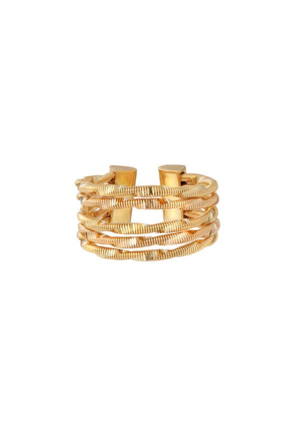 TOMEI Lusso Italia Earrings, Yellow Gold 916
