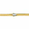 TOMEI Diamond Cut Collection Bracelet, Yellow Gold 916