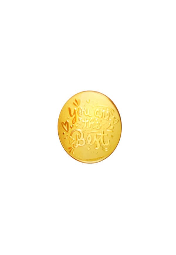 1100x762_0003_Sony_1095 KW-018_3 TOMEI You Are The Best Gold Wafer 0.1G, Yellow Gold 9999