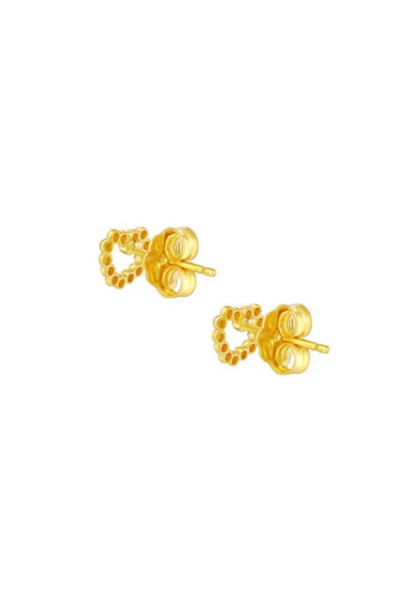 1100x762_0010_Sony_3178_2 TOMEI Dual-Tone Heart Earrings, Yellow Gold 916