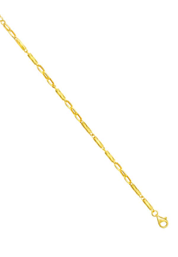 TOMEI Tube Bracelet, Yellow Gold 916