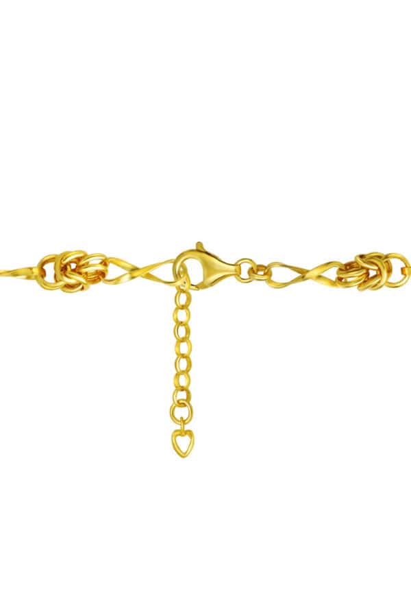 TOMEI Infinity Bracelet, Yellow Gold 916