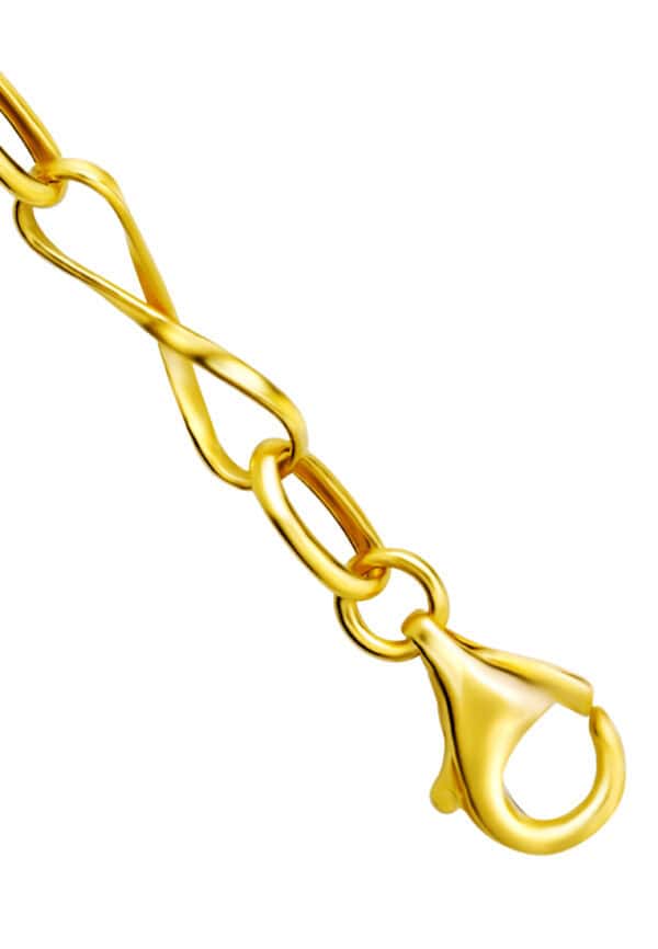 TOMEI Infinity Bracelet, Yellow Gold 916