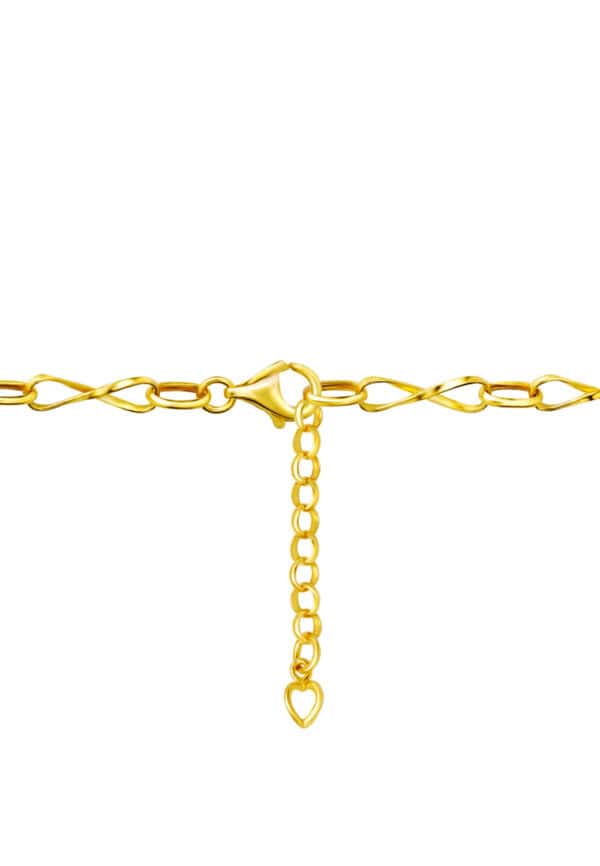 TOMEI Infinity Bracelet, Yellow Gold 916