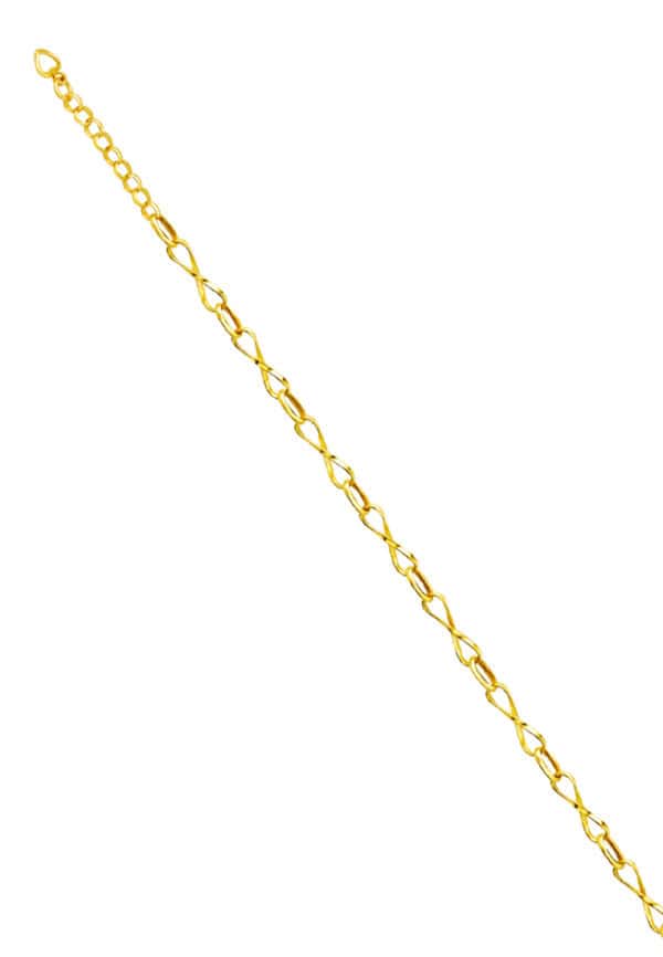 TOMEI Infinity Bracelet, Yellow Gold 916