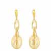 TOMEI Lusso Italia Earrings, Yellow Gold 916