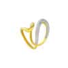 TOMEI Diamond Cut Collection Ring, Yellow Gold 916