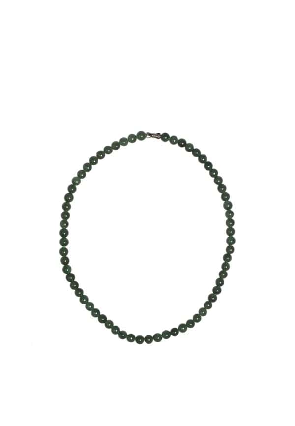 TOMEI Palace Grace Dark Green Jade Necklace