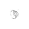 TOMEI Pearl Ring, White Gold 585