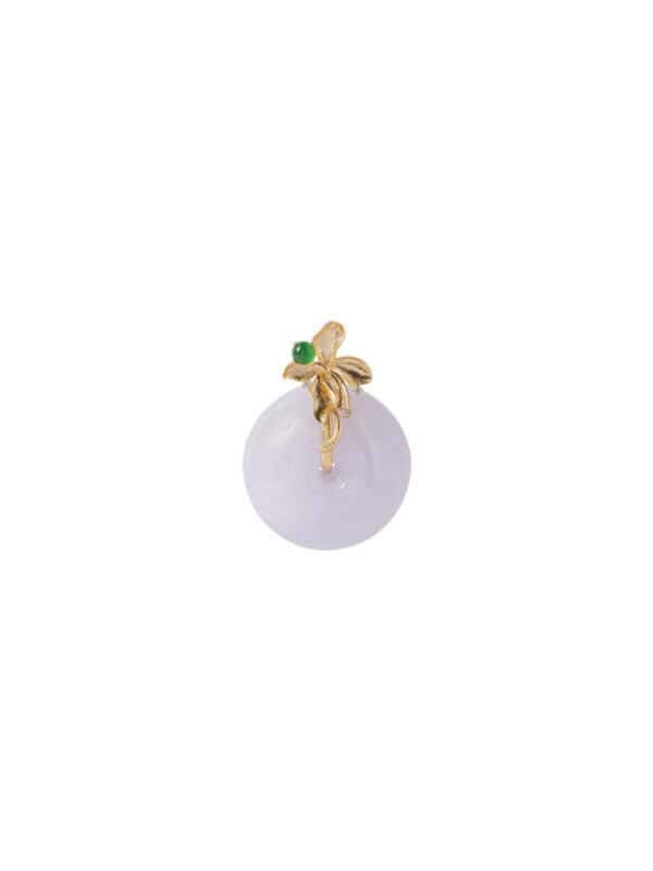 TOMEI Jade Pendant, Yellow Gold 750