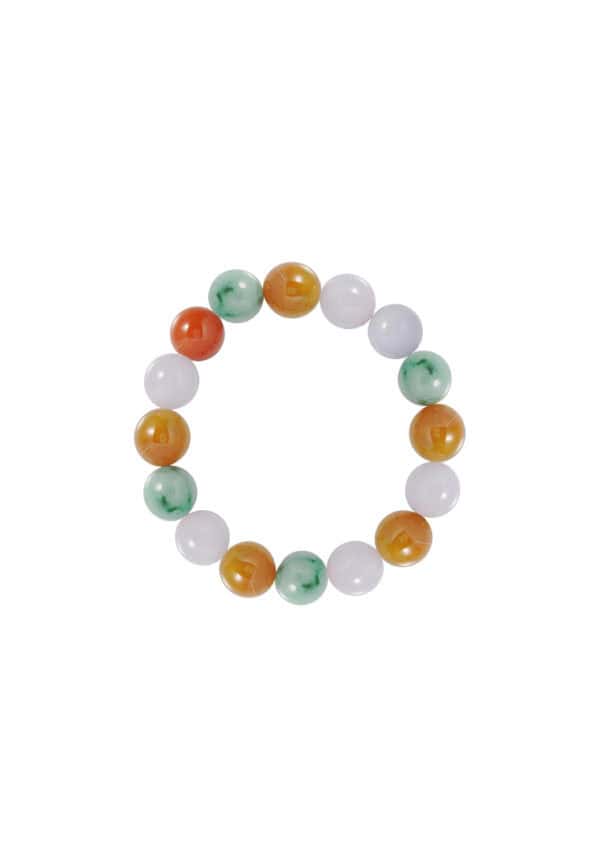 TOMEI Palace Grace Mix-color Jade Bracelet