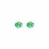 TOMEI Ruyi Lock Jade Earrings, Yellow Gold 750