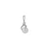 TOMEI Pearl Pendant Set, White Gold 585