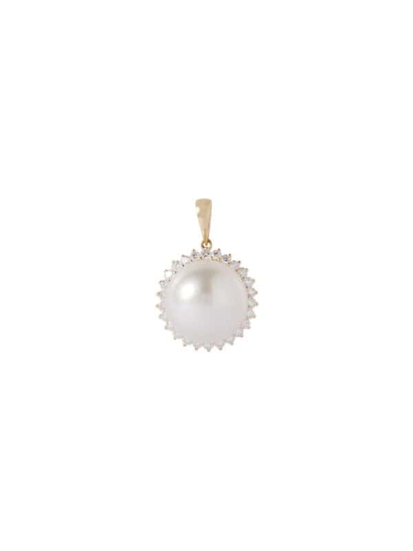TOMEI South Sea Pearl Pendant, Yellow Gold 750