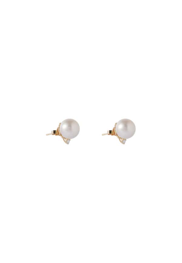 TOMEI South Sea Pearl Earrings, Yellow Gold 750