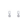TOMEI Jade Earrings, White Gold 750