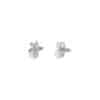 TOMEI Pearl Earrings, White Gold 585