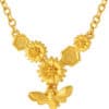 TOMEI x Prima Honey Bee Necklace, Yellow Gold 999