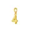 TOMEI Chomel Collection, Number 4 Charm, Yellow Gold 916