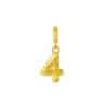 TOMEI Chomel Collection, Number 4 Charm, Yellow Gold 916