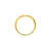 TOMEI Dual-Tone Ring, Yellow Gold 916