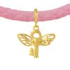 TOMEI Chomel Collection Angel Key Charm, Yellow Gold 916