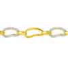 TOMEI Diamond Cut Collection Bracelet, Yellow Gold 916