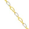 TOMEI Diamond Cut Collection Bracelet, Yellow Gold 916