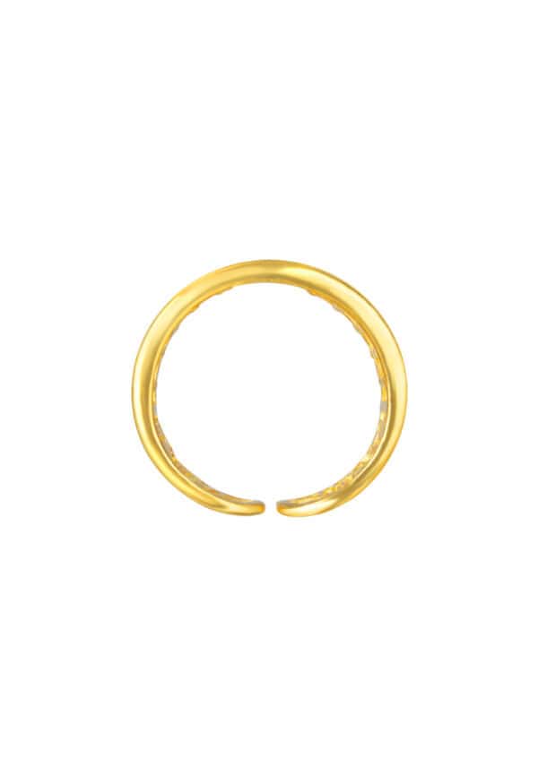 TOMEI【福旺财兴】Fortune Collection Abacus Men Ring, Yellow Gold 999