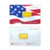 TOMEI x PAMP America Free Bald Eagle Gold Bar 5GM I Fine Gold 9999