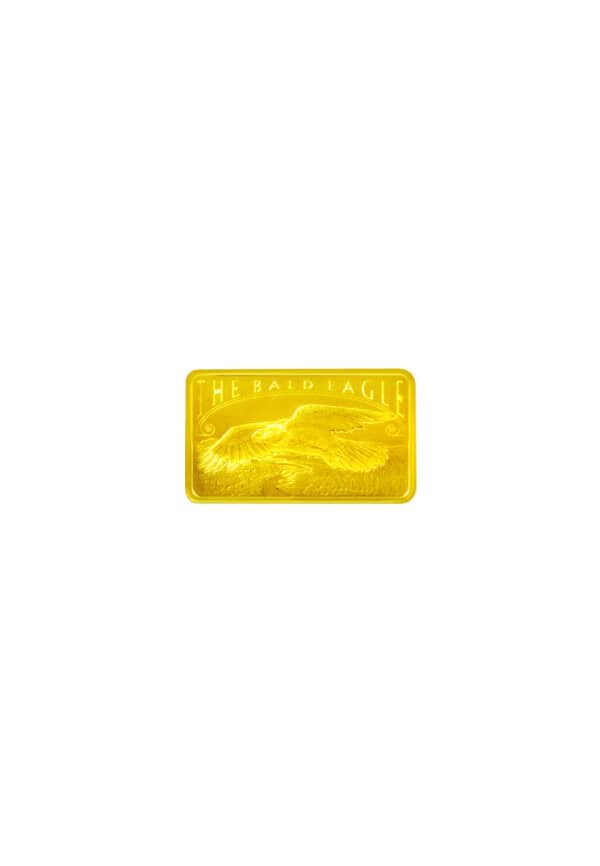 TOMEI x PAMP America Free Bald Eagle Gold Bar 5GM I Fine Gold 9999