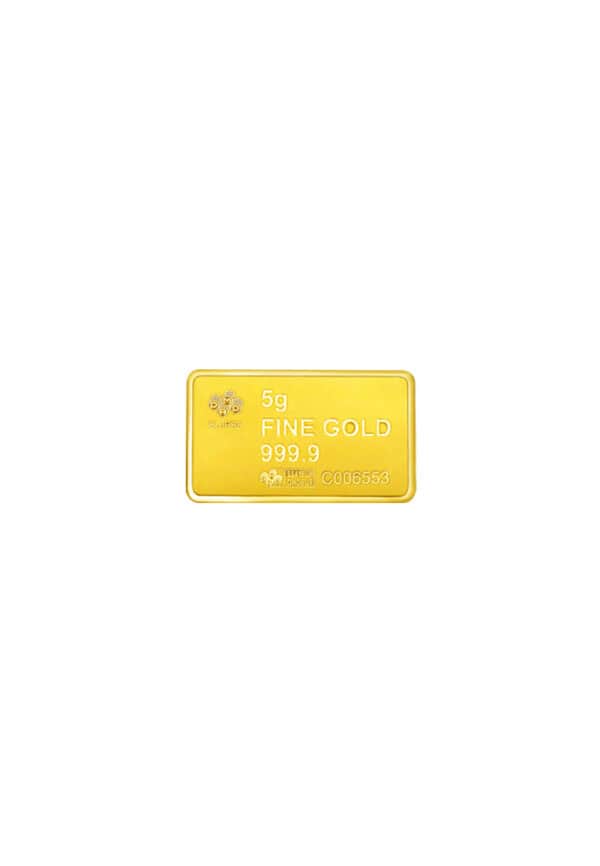 TOMEI x PAMP America Free Bald Eagle Gold Bar 5GM I Fine Gold 9999